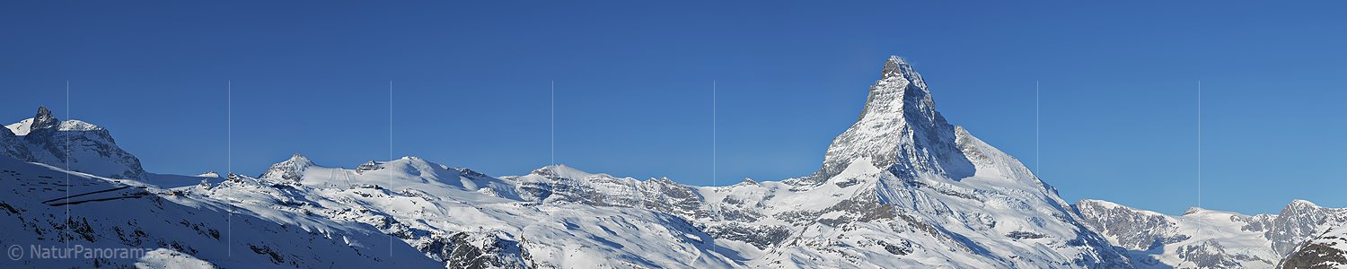 P009234f: Hochaufgelöstes Panoramafoto Matterhorn