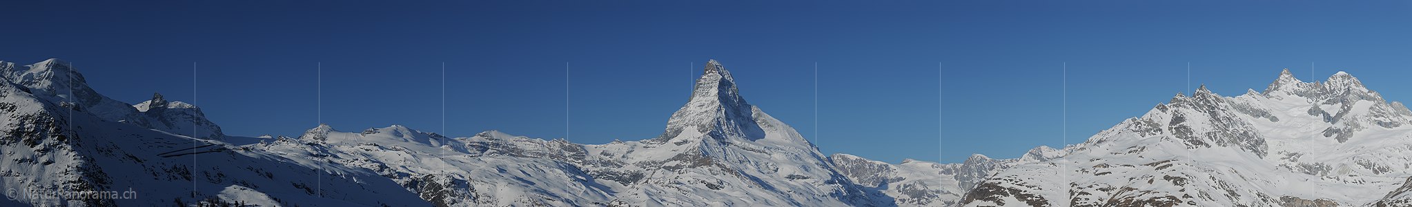 P009234h: High-resolution photo Matterhorn in winter (Snowy)
