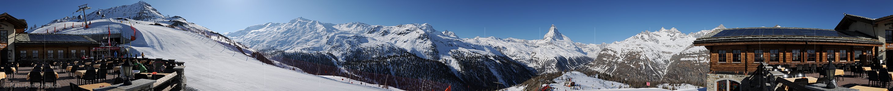 P009236: Panoramabild Matterhorn von Sunnegga