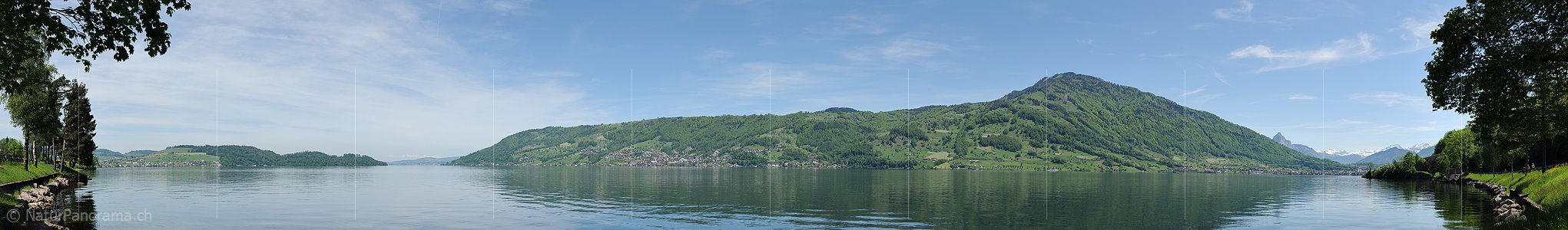 P009761: Panoramabild Zugersee