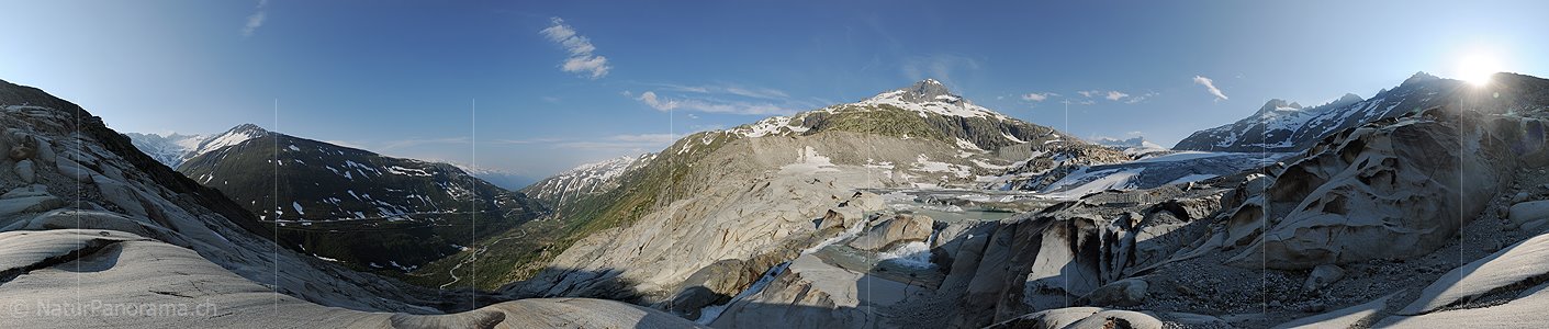 P009941: 360° Panoramafoto Rhonegletscher (Stand 6.2012)