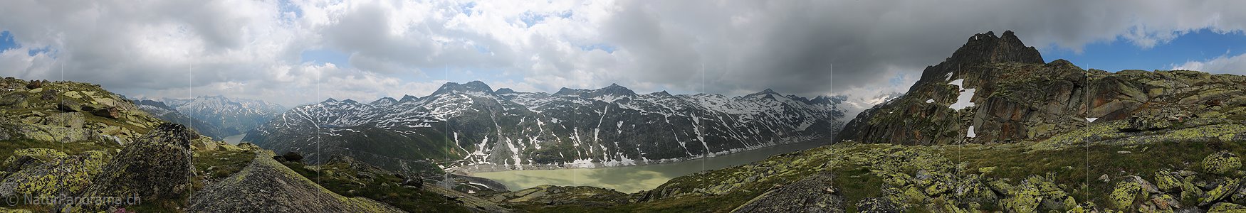 P009976: Panoramabild Grimselgebiet
