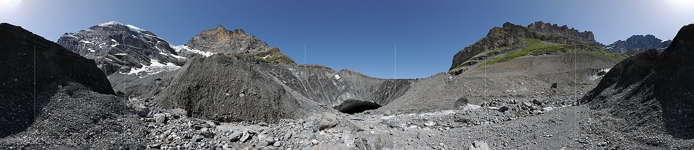 P010193: 360° Panoramafoto Gamchigletscher (Stand 7.2012)