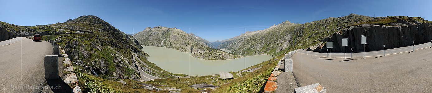 P010526: 360° Panoramafoto Alpenpass (Grimselpass)