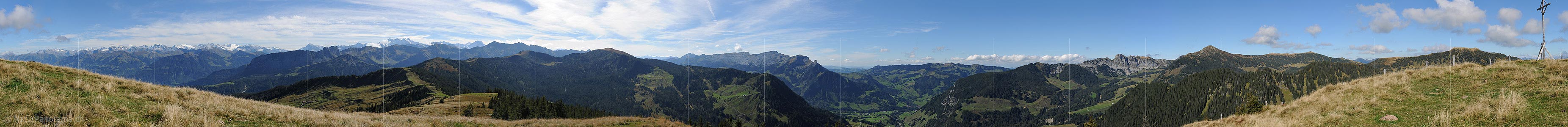 P010709: 360° Summit panorama Bärenturm (Glaubenberg/Flühli)