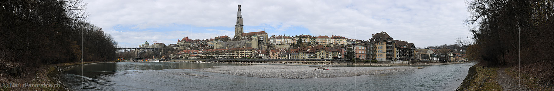 P012254: Panoramabild Schwellenmätteli und Altstadt Bern