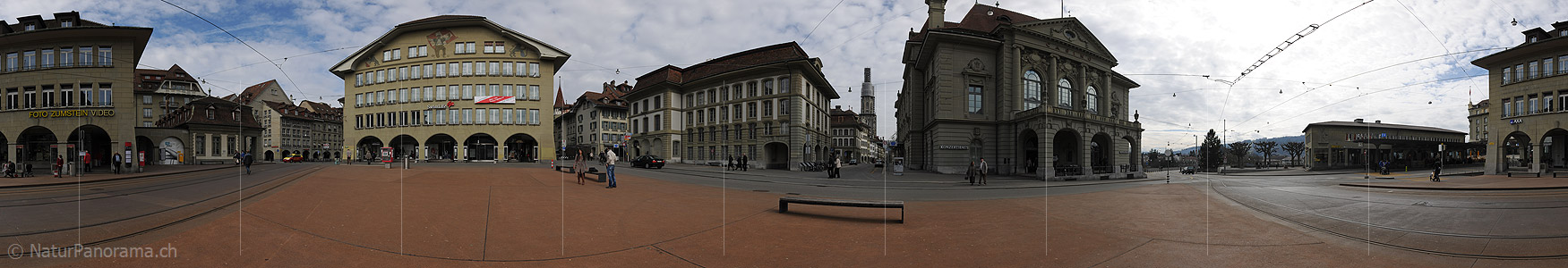 P012259: 360° Panoramabild Casinoplatz Bern