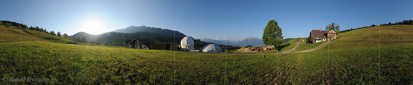 P012786: 360° Panorama Sternwarte Planetarium SIRIUS von Norden