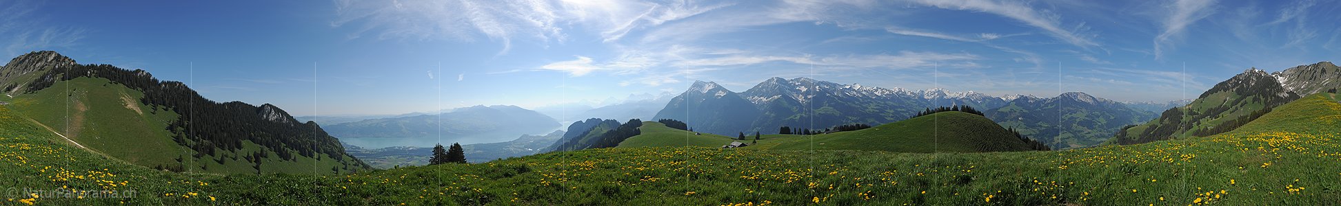 P012815: 360° Gipfelpanorama Heitihubel