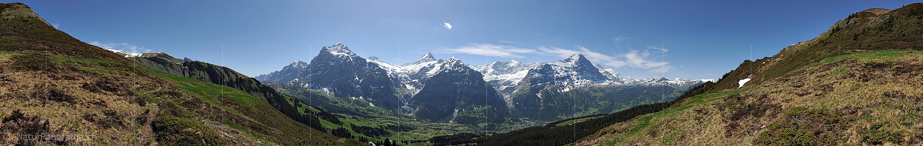 P012929: 360° Panoramafoto Grindelwald Waldspitz