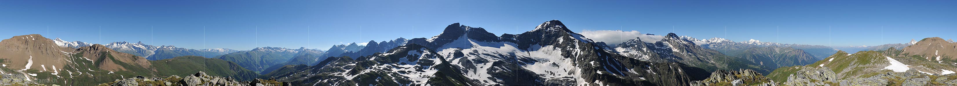 P013271: 360° Summit panoramic Oberblatthorn