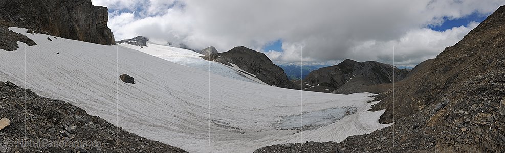 P013349: Panorama Alpine Landschaft am Schnidejoch