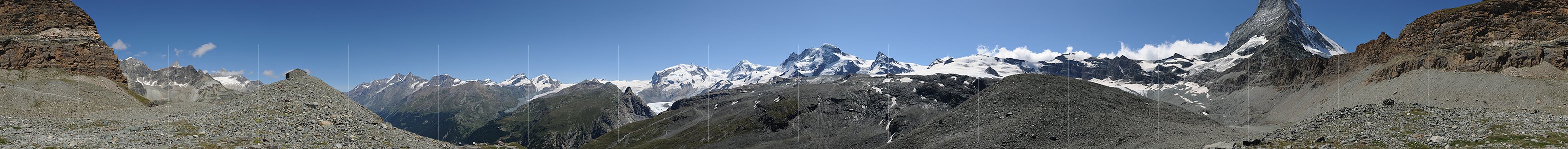 P013390: 360° Panoramafoto Schwarzsee/Zermatt