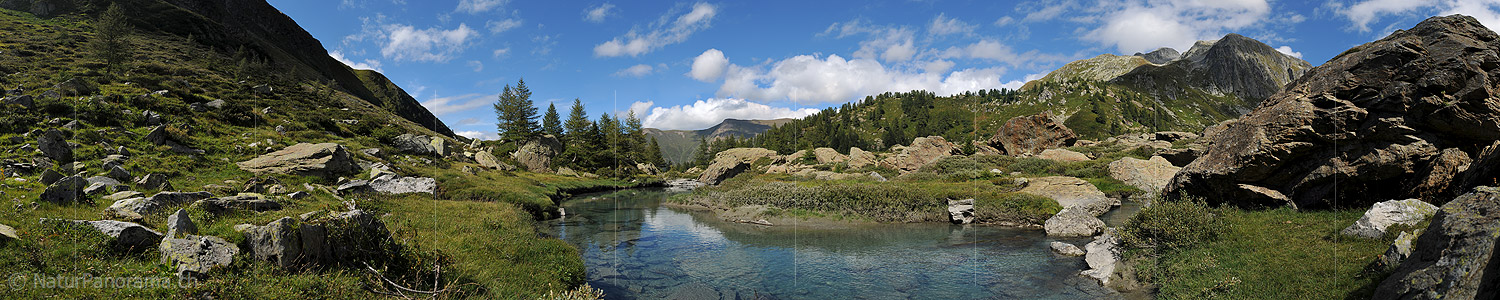 P013592a: Panoramic photo Pool in natural landscape