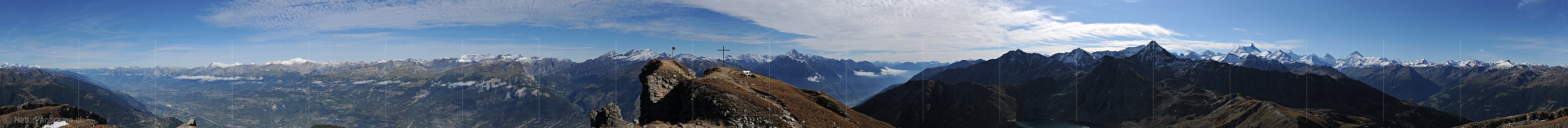 P013625: 360° Gipfelpanorama Illhorn