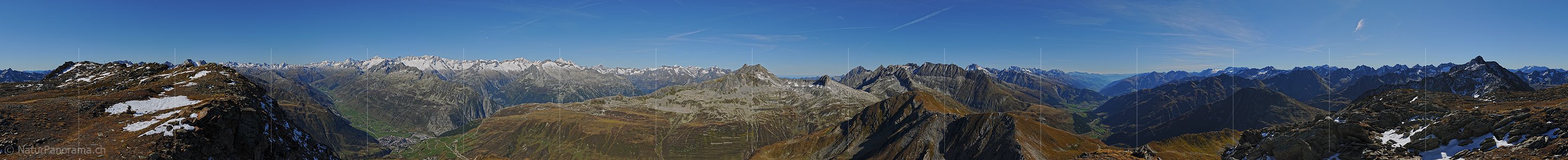 P013648a: 360° Gipfelpanorama Rossbodenstock