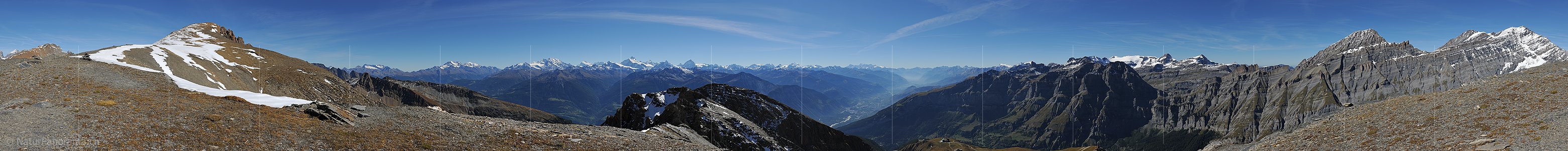 P013680: 360° Panoramabild Torrenthorn (Vorgipfel)