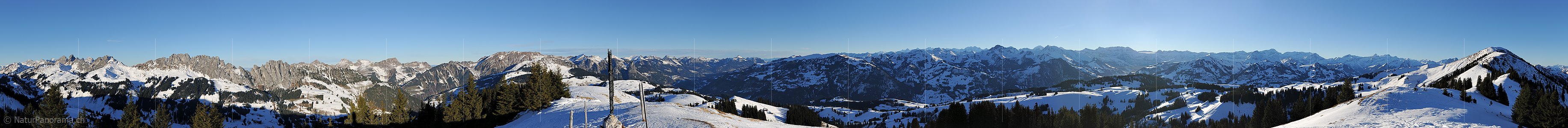 P013991: 360° Panoramafoto Hundsrügg Pt. 1926 (Simmental)