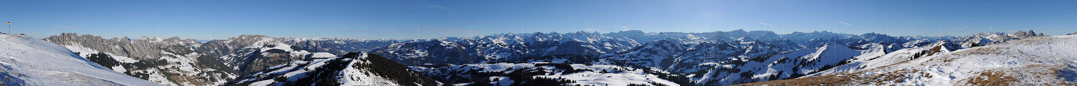 P013993: 360° Summit panorama Hundsrügg (Simmental/Saanenland)