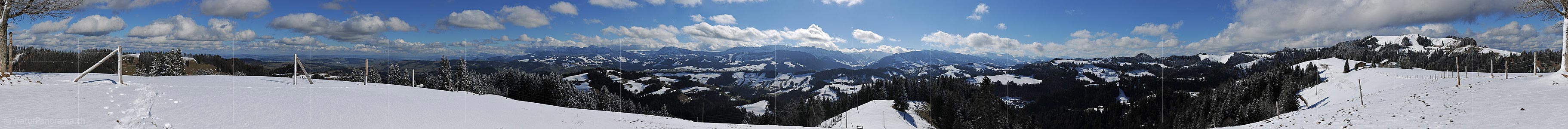 P014203: 360° Panorama view Breitäbnit (Napfbergland)