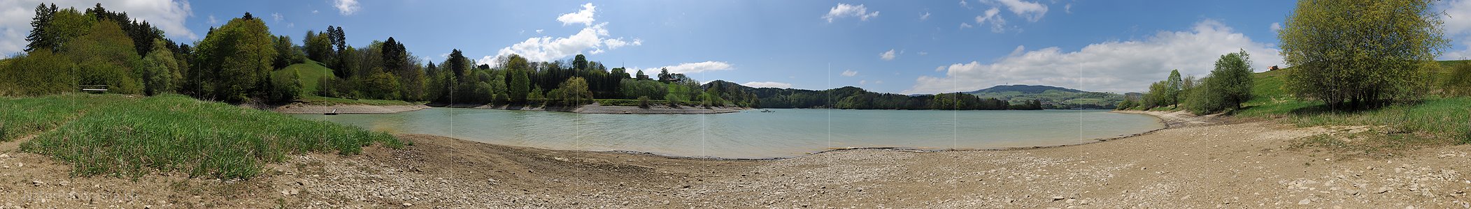 P014464: 360° Panorama Lac de la Gruyère (Greyerzersee)