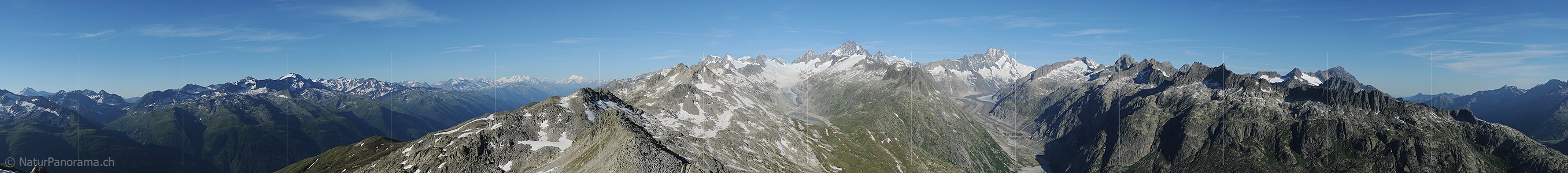 P014823a: Grosspanorama Oberwallis und östliche Berner Alpen vom Sidelhorn