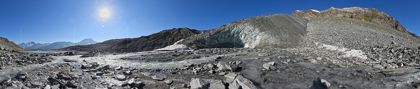P016566: 360° Panoramafoto Schwarzberggletscher (Stand 7.2015)