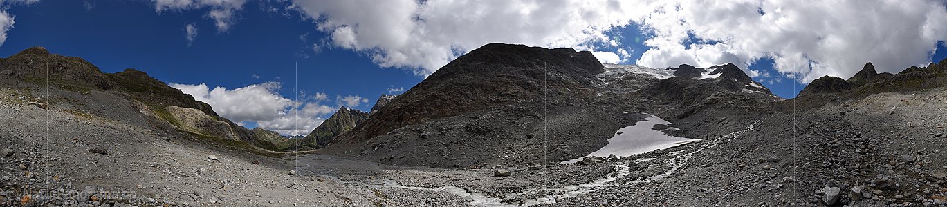 P016688: 360° Panoramafoto Steinlimigletscher (Stand 2015)