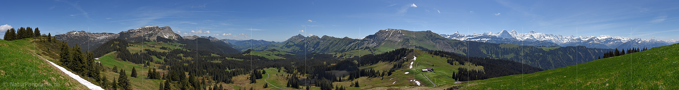 P017957: Gipfelpanorama Bolberg (Berner Voralpen)