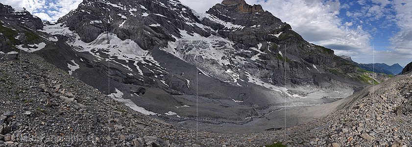 P018102: Panoramafoto Gamchigletscher (Stand 7.2016)