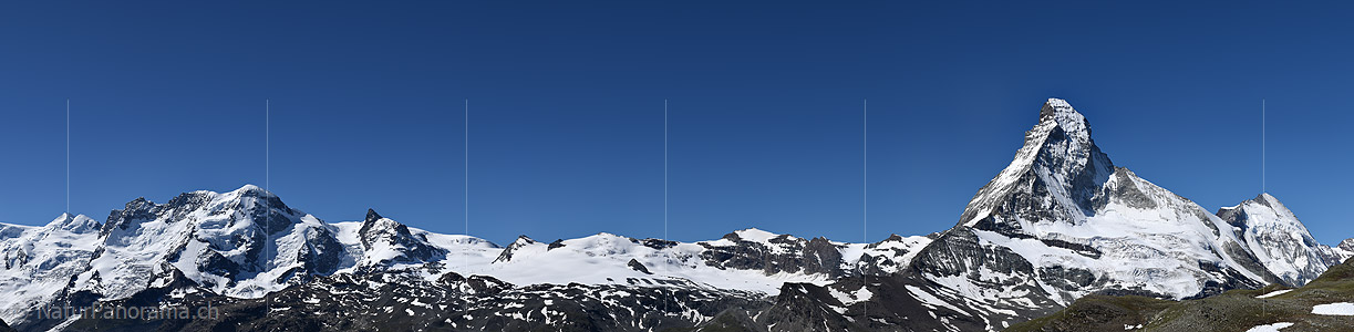P018193d: Panorama photo Matterhorn