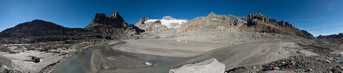 P018702: 360° Panoramafoto Tiefengletscher (Stand 9.2016)