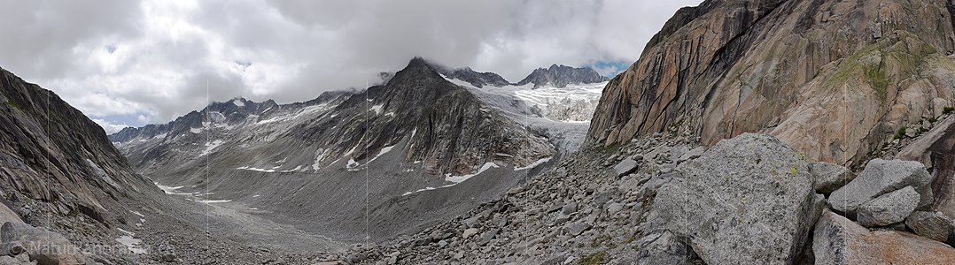 P020112: 360° Panoramafoto Bächligletscher (Stand 7.2017)