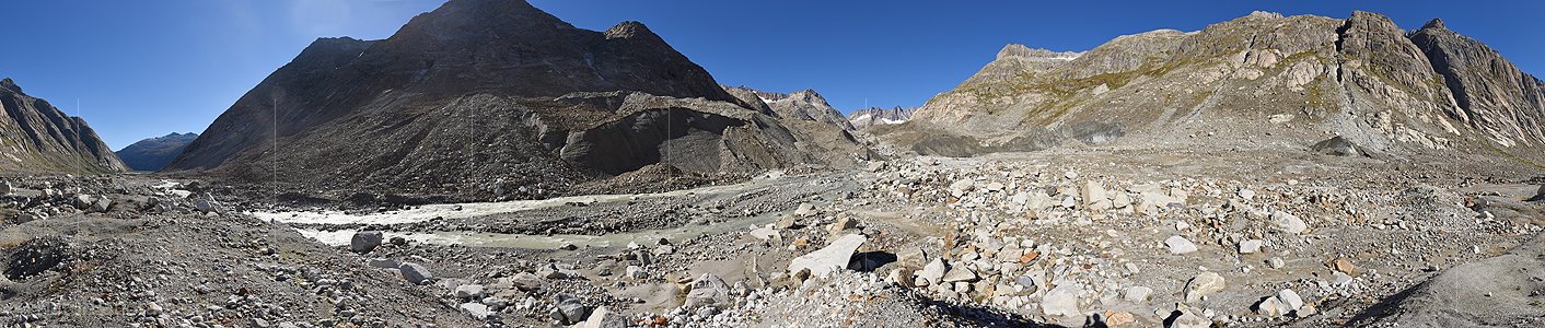 P022349: 360° Panoramafoto Unteraargletscher (Stand 9.2018)
