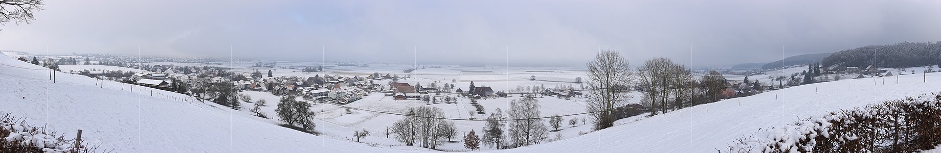 P022791: Panoramafoto Winterlandschaft