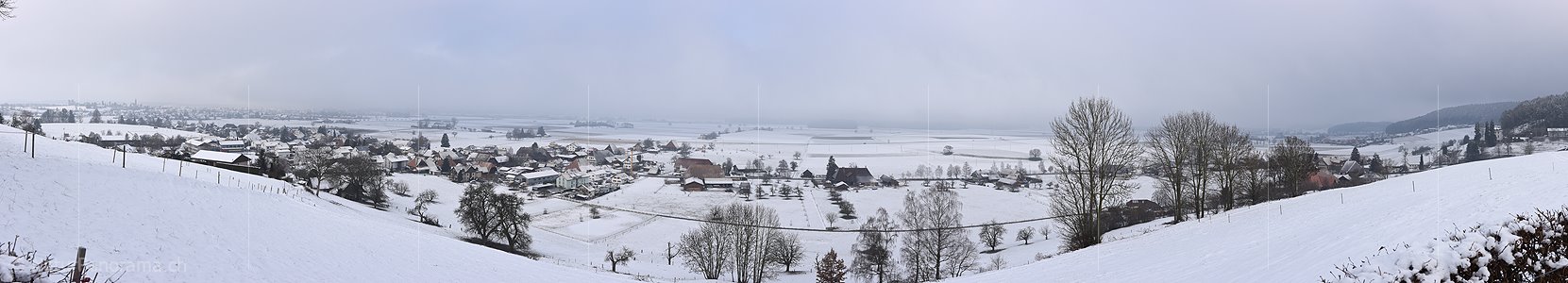 P022792: Panoramafoto Winterlandschaft