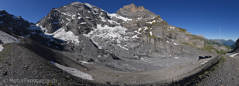 P023114: Panorama photo Gamchi glacier (Date 6.2019)