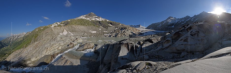 P023131: Panoramafoto Rhonegletscher (Stand 7.2019)