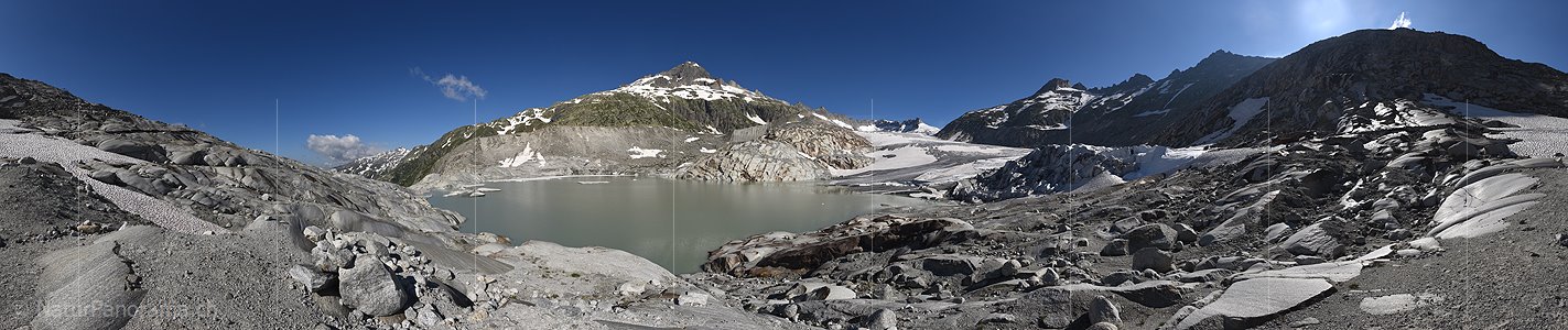 P023138: Panoramafoto Rhonegletscher (Stand 7.2019)