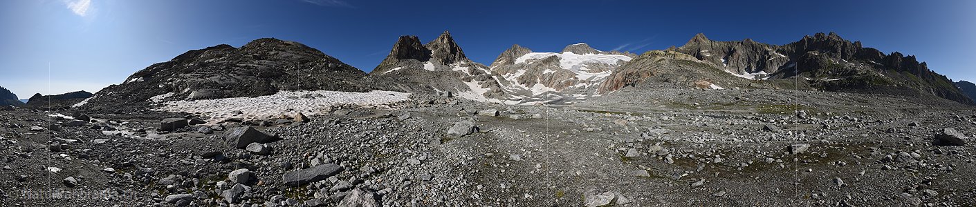 P023340: 360° Panoramafoto Tiefengletscher (Stand 8.2019)