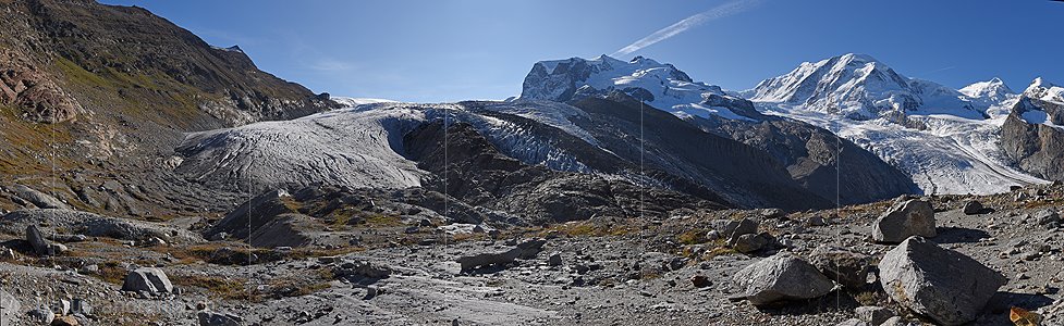 P023708: Panoramafoto Gornergletscher (Stand 9.2019)