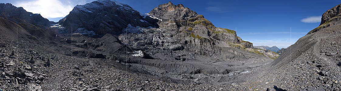 P023784: Panoramafoto Gamchigletscher (Stand 9.2019)