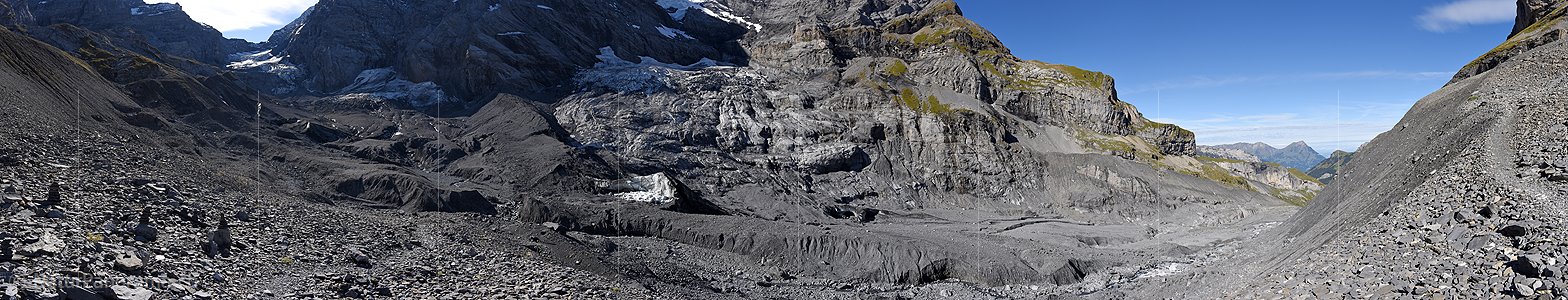 P023785: Panoramafoto Gamchigletscher (Stand 9.2019)
