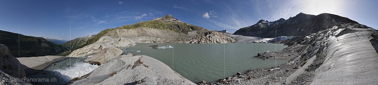 P024152: Panoramafoto Rhonegletscher (Stand 7.2020)