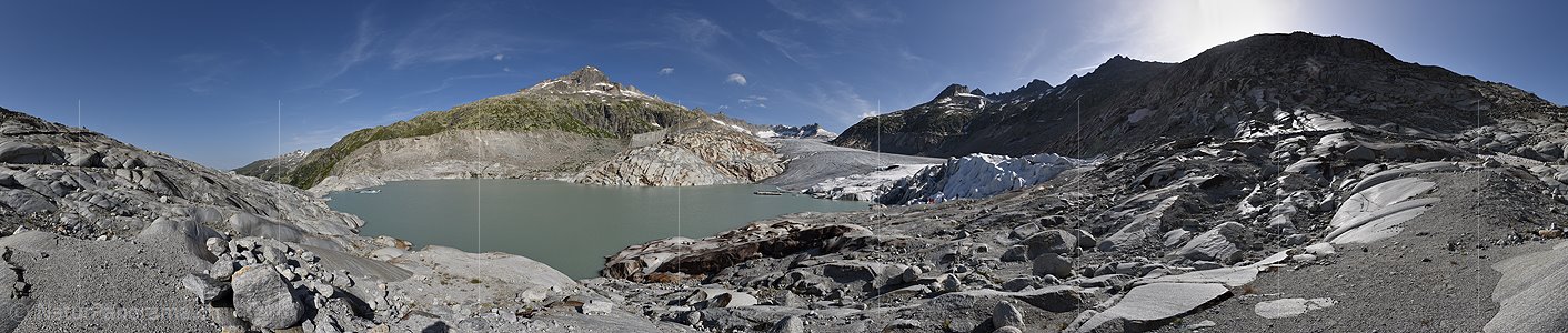 P024155: Panoramafoto Rhonegletscher (Stand 7.2020)