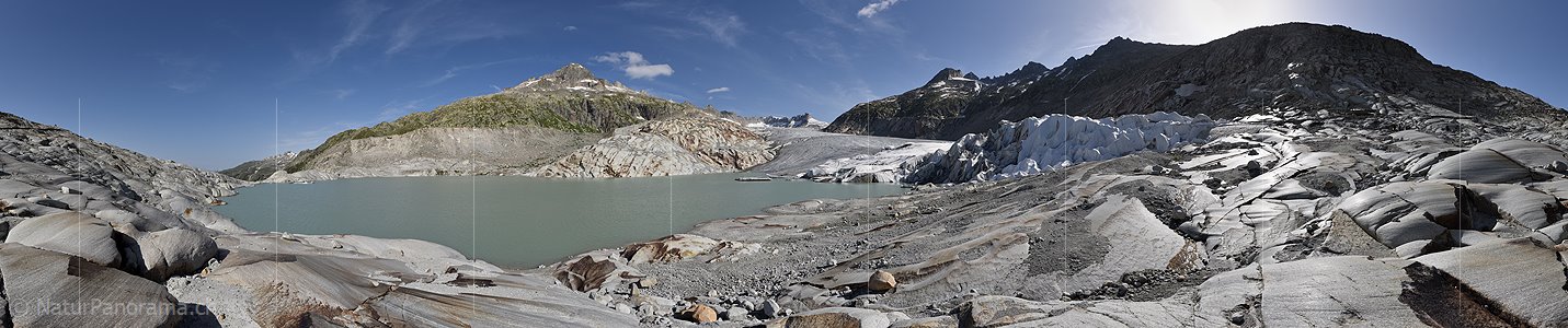 P024156: 360° Panoramafoto Rhonegletscher (Stand 7.2020)