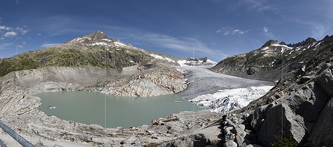 P024159: Panoramafoto Rhonegletscher (Stand 7.2020)