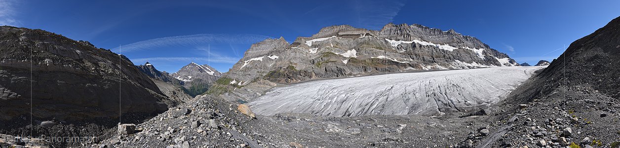 P024225a: Panoramafoto Kanderfirn (Stand 7.2020)