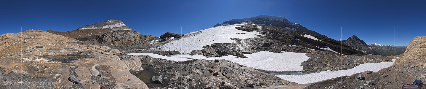 P024335: 360° Panoramafoto Chaltwassergletscher (Stand 8.2020)