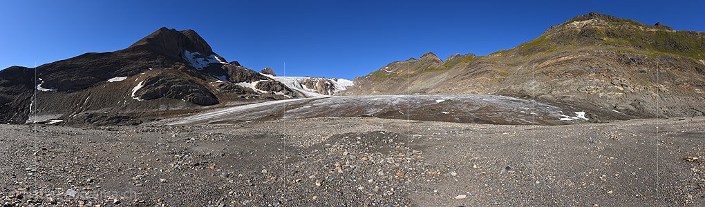 P024358a: Panoramafoto Griesgletscher (Stand 8.2020)